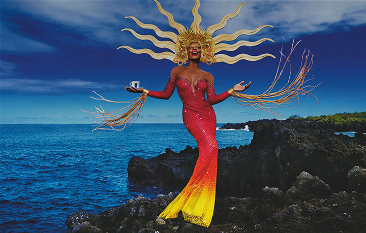 Lavazza calendar 2020 by David LaChapelle 