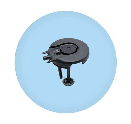 Deckel mit integriertem Milchaufschäumer Lavazza Assoluta