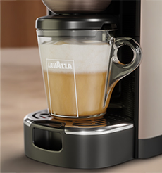 Lavazza frothing milk technology