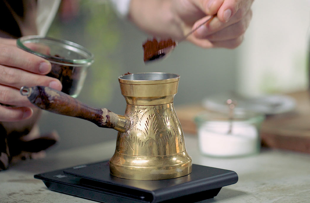 Kaffeezubereitung mit der Cezve